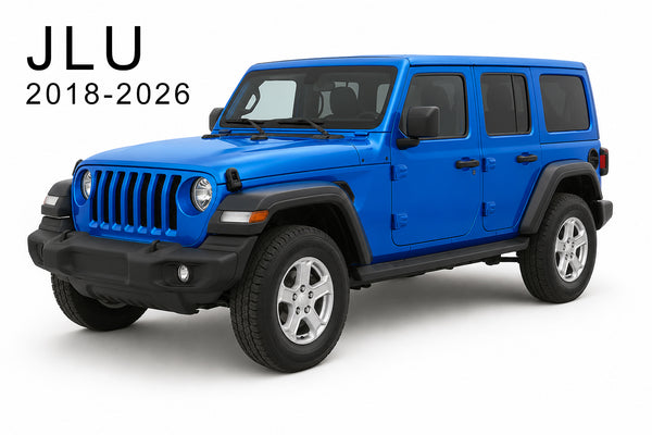 4-Door Jeep Wrangler JLU Water Leak Fix Kit (2018–2026)