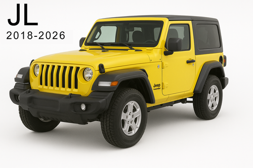 2-Door Jeep Wrangler JL water leak fix kit (2018-2026)