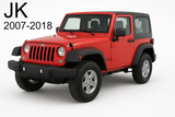 2-Door Jeep Wrangler JK water leak fix kit (2007-2018)